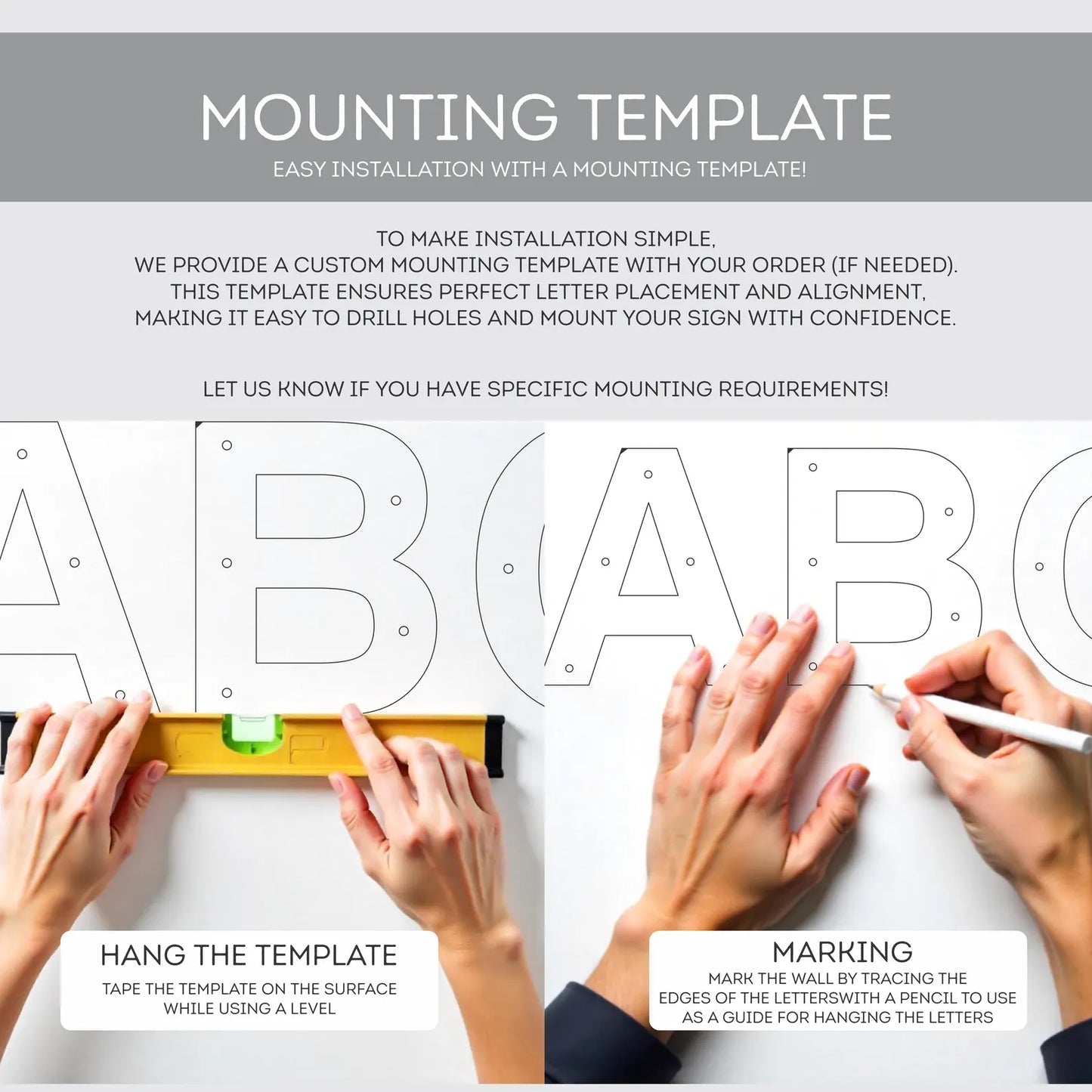 FRONT-LIT CHANNEL LETTERS