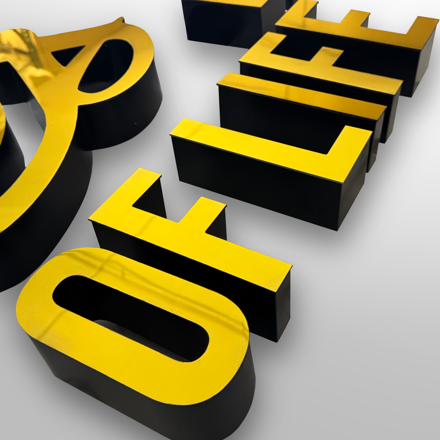 Non-Illuminated Channel Letters | Custom ACM or Acrylic Business Signs