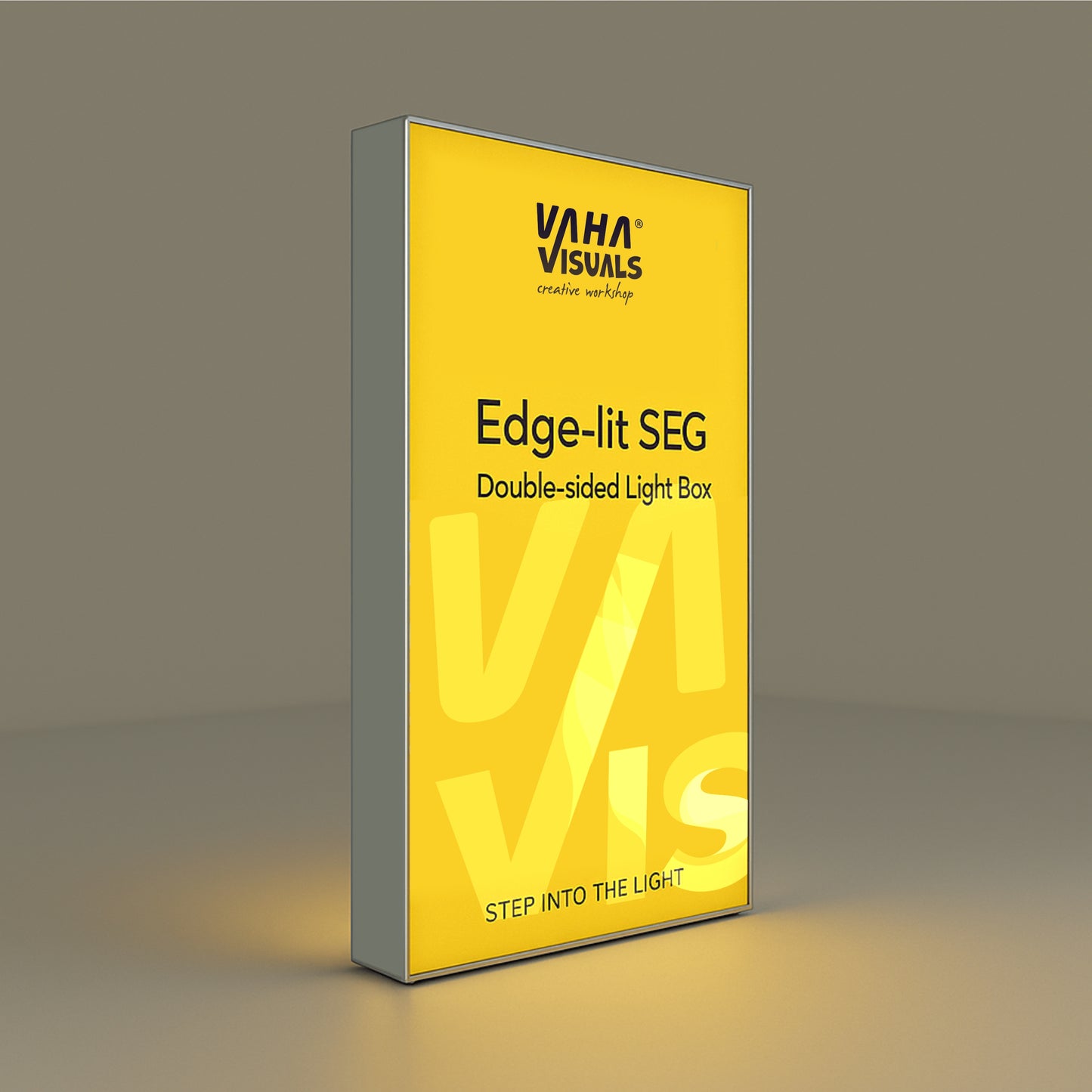 Custom SEG Light Box – Backlit Fabric Frame Sign for Retail, Offices & Events