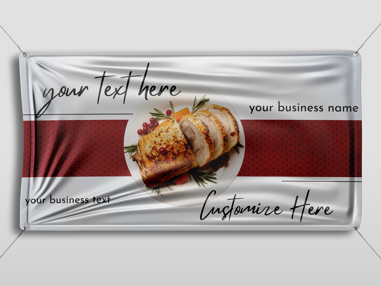 Custom Banner Display, Polyester/Vinyl - Personalized Advertising Sign - Indoor/Outdoor - Image/Logo/Text - Heavy Duty, Building Banner