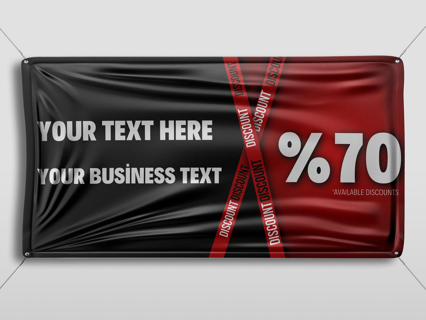 Custom Banner Display, Polyester/Vinyl - Personalized Advertising Sign - Indoor/Outdoor - Image/Logo/Text - Heavy Duty, Building Banner