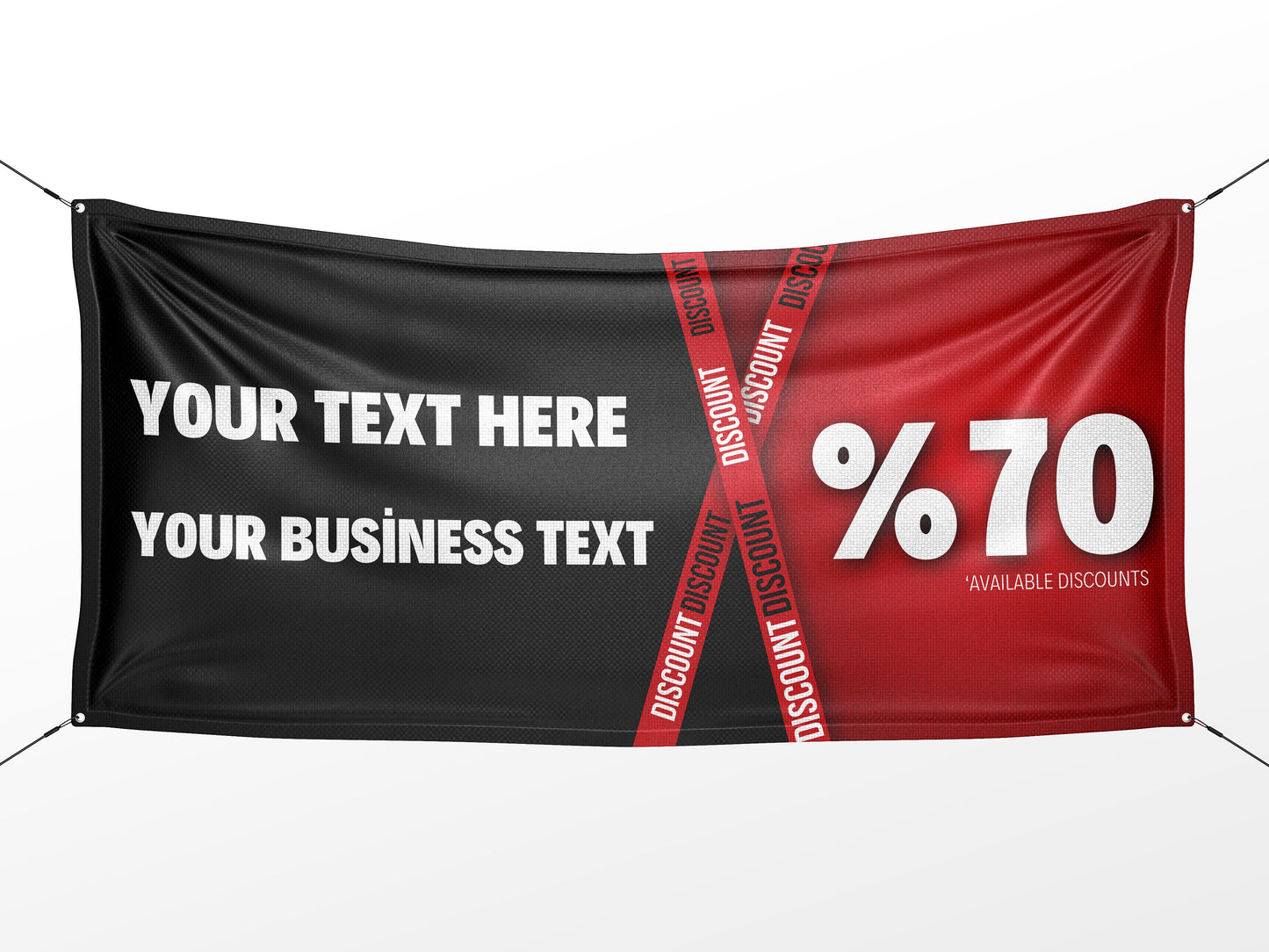 Custom Banner Display, Polyester/Vinyl - Personalized Advertising Sign - Indoor/Outdoor - Image/Logo/Text - Heavy Duty, Building Banner
