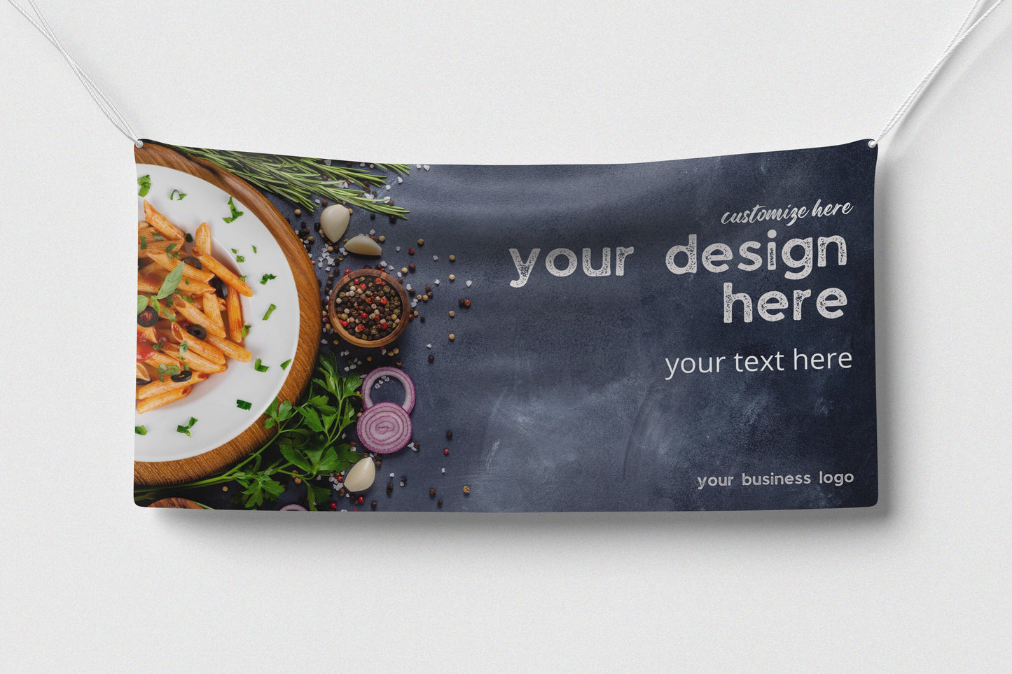Custom Banner Display, Polyester/Vinyl - Personalized Advertising Sign - Indoor/Outdoor - Image/Logo/Text - Heavy Duty, Building Banner