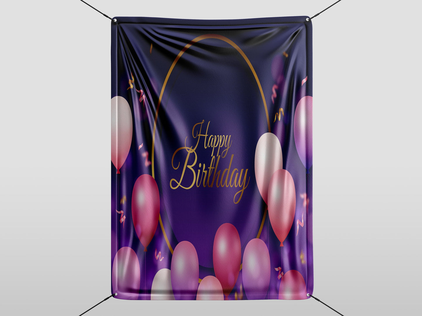 Custom Banner Display, Polyester/Vinyl - Personalized Advertising Sign - Indoor/Outdoor - Image/Logo/Text - Heavy Duty, Building Banner