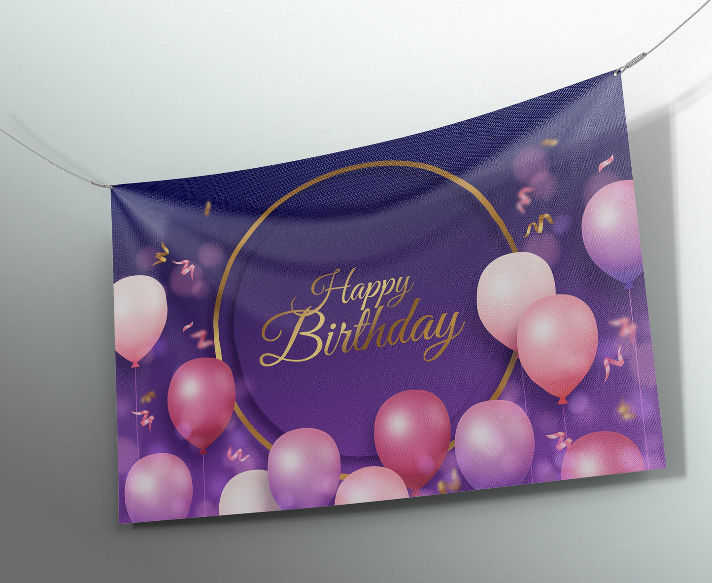 Custom Banner Display, Polyester/Vinyl - Personalized Advertising Sign - Indoor/Outdoor - Image/Logo/Text - Heavy Duty, Building Banner