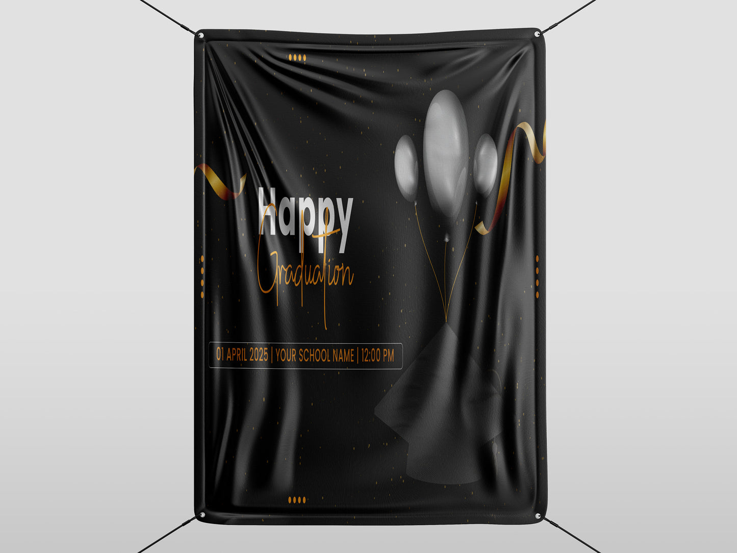 Custom Banner Display, Polyester/Vinyl - Personalized Advertising Sign - Indoor/Outdoor - Image/Logo/Text - Heavy Duty, Building Banner
