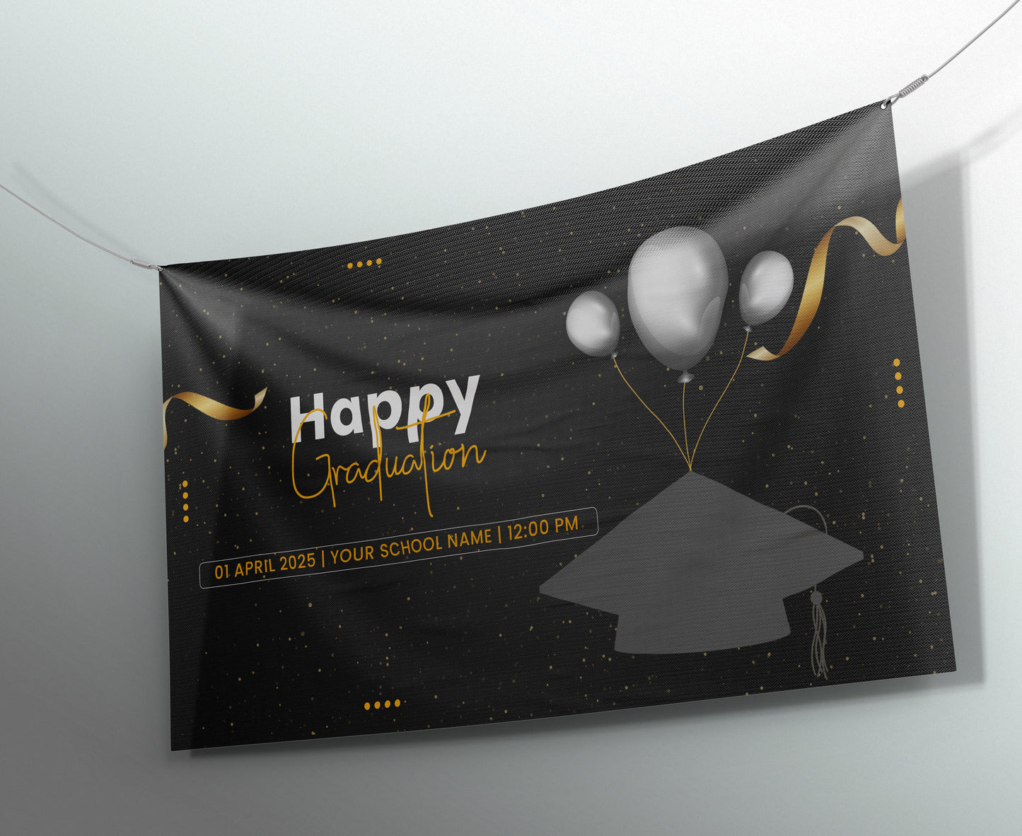 Custom Banner Display, Polyester/Vinyl - Personalized Advertising Sign - Indoor/Outdoor - Image/Logo/Text - Heavy Duty, Building Banner