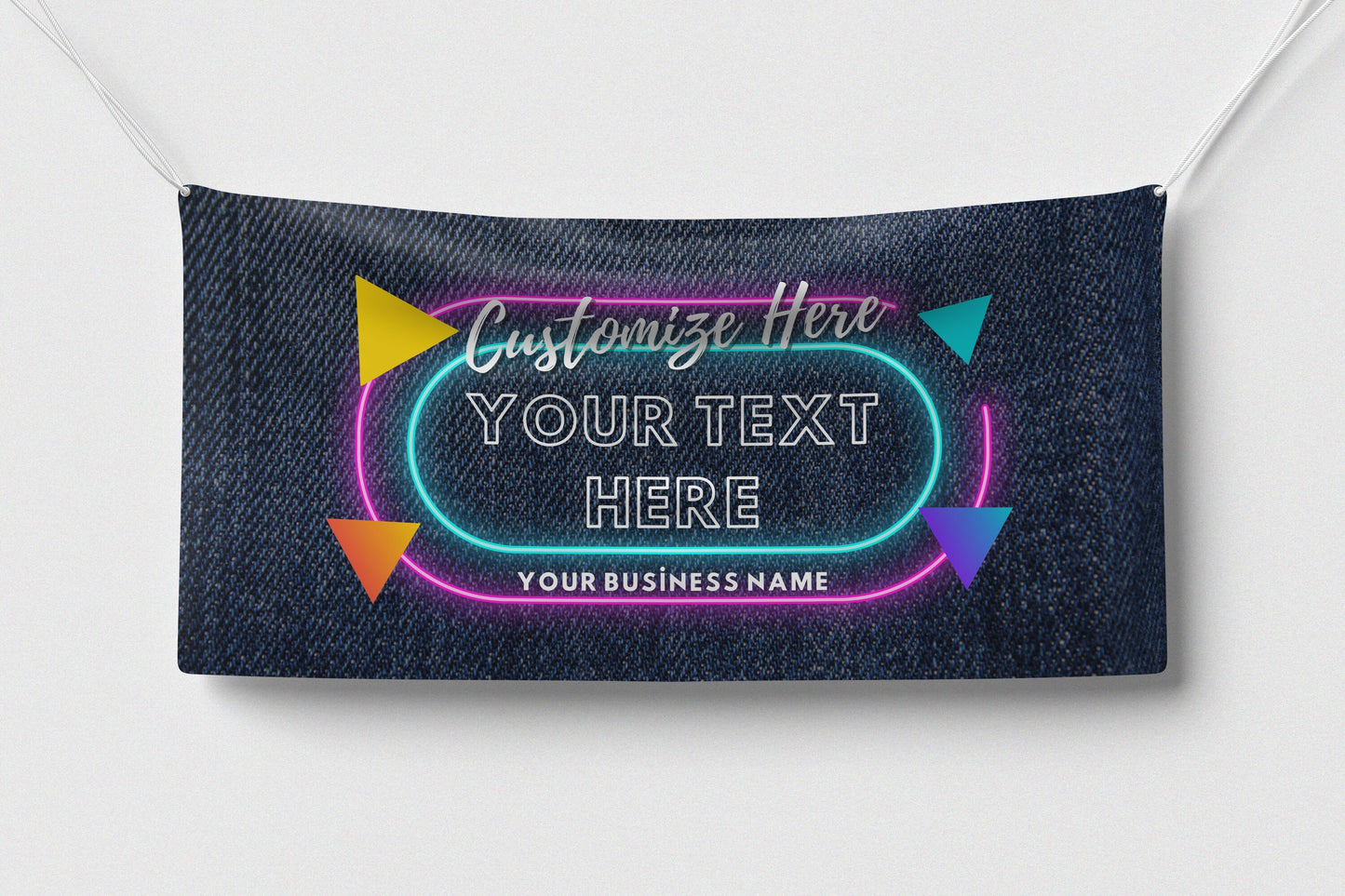 Custom Banner Display, Polyester/Vinyl - Personalized Advertising Sign - Indoor/Outdoor - Image/Logo/Text - Heavy Duty, Building Banner