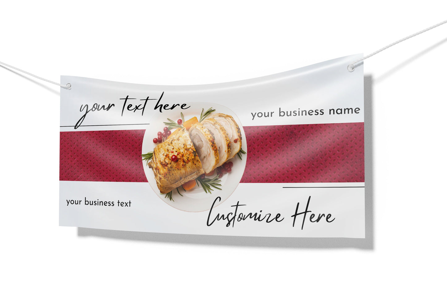 Custom Banner Display, Polyester/Vinyl - Personalized Advertising Sign - Indoor/Outdoor - Image/Logo/Text - Heavy Duty, Building Banner