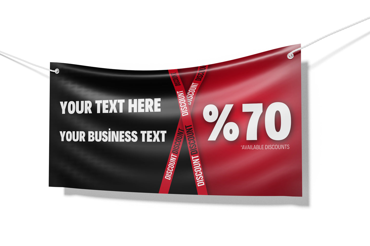 Custom Banner Display, Polyester/Vinyl - Personalized Advertising Sign - Indoor/Outdoor - Image/Logo/Text - Heavy Duty, Building Banner