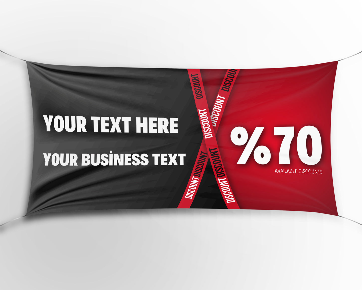 Custom Banner Display, Polyester/Vinyl - Personalized Advertising Sign - Indoor/Outdoor - Image/Logo/Text - Heavy Duty, Building Banner