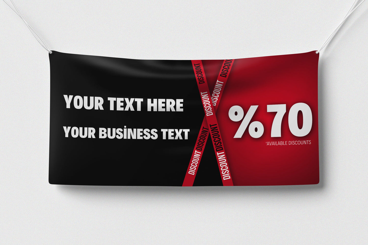 Custom Banner Display, Polyester/Vinyl - Personalized Advertising Sign - Indoor/Outdoor - Image/Logo/Text - Heavy Duty, Building Banner
