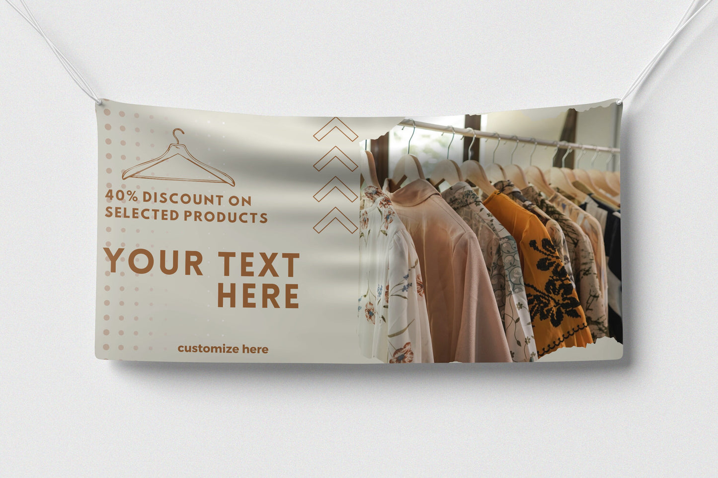 Custom Banner Display, Polyester/Vinyl - Personalized Advertising Sign - Indoor/Outdoor - Image/Logo/Text - Heavy Duty, Building Banner