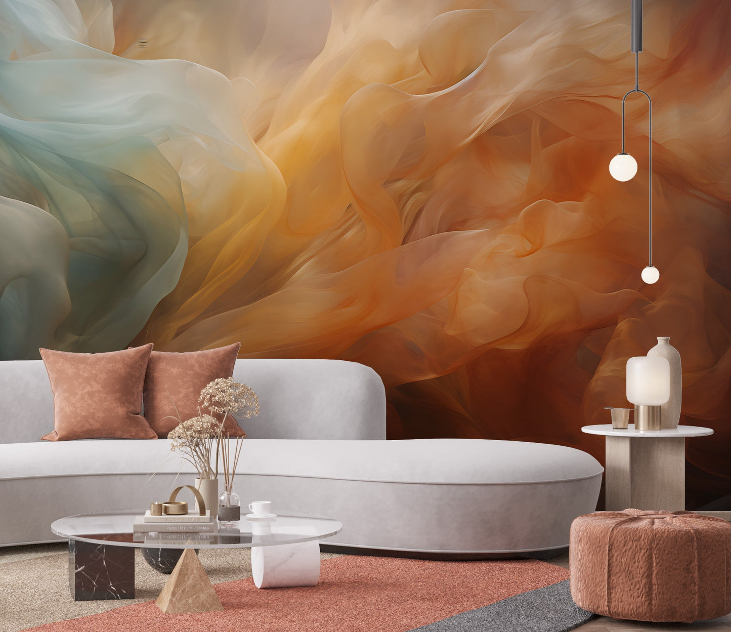 Removable Wallpaper, Custom Wall Size, Wall Decor, Peel & Stick Wall Mural, 24/48" Panel Cut, Reusable, Self Adhesive, 1 Min Easy Install