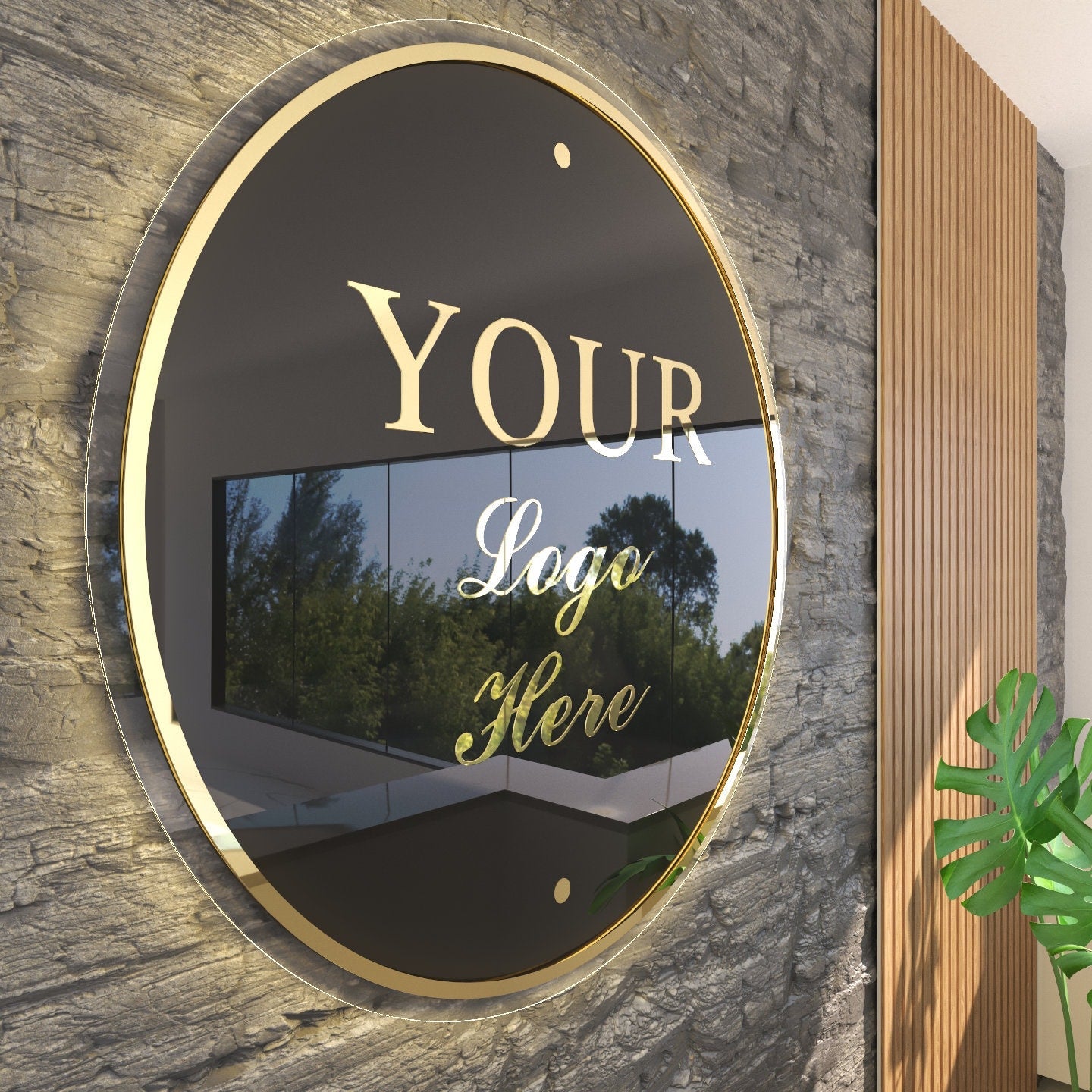 Luxury Illuminated Indoor Sign