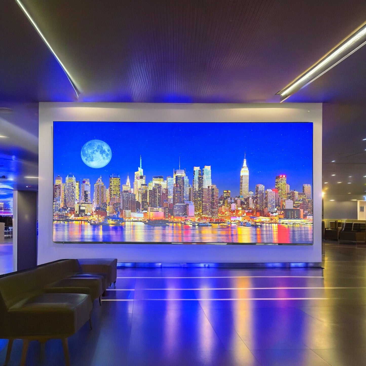 SEG Light Box Sign - Changeable UV Printed Fabric Display for Events & more