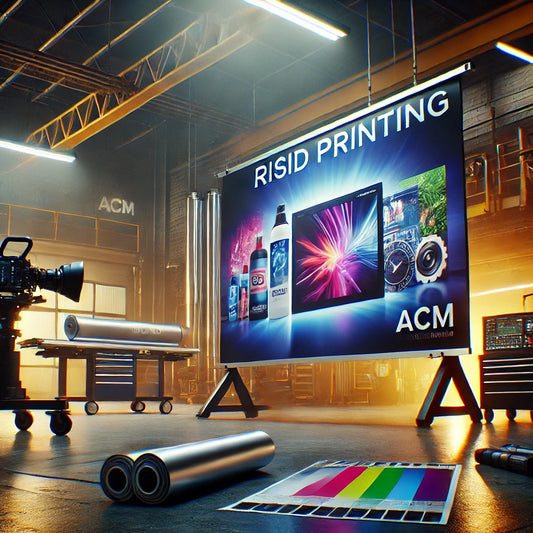 Enhancing Visual Communications with Rigid Printing on ACM