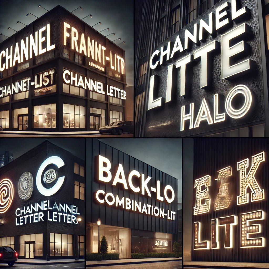 Channel Letter Signage: Illuminating Your Brand - Vaha Visuals
