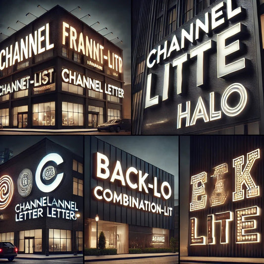 Channel Letter Signage: Illuminating Your Brand - Vaha Visuals