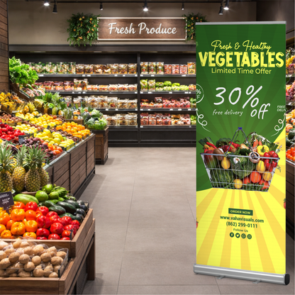 Premium Retractable Banner Display