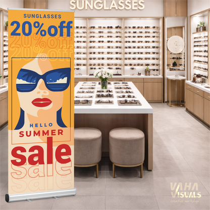 Premium Retractable Banner Display