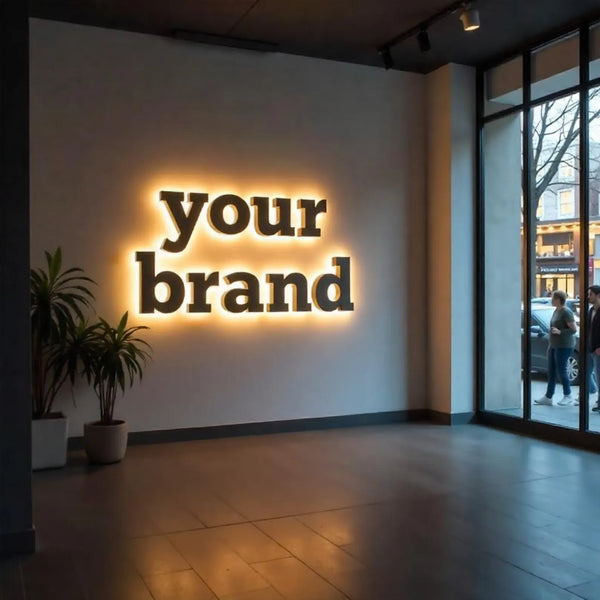 BACKLIT CHANNEL LETTERS - Vaha Visuals