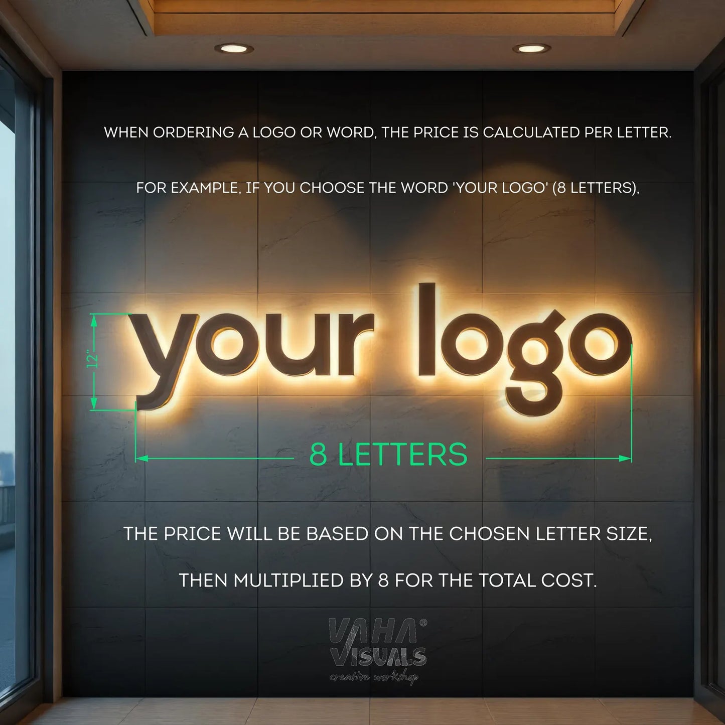 BACKLIT CHANNEL LETTERS