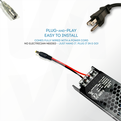 PLUG & PLAY ILLUMINATED BACKLIT SIGN