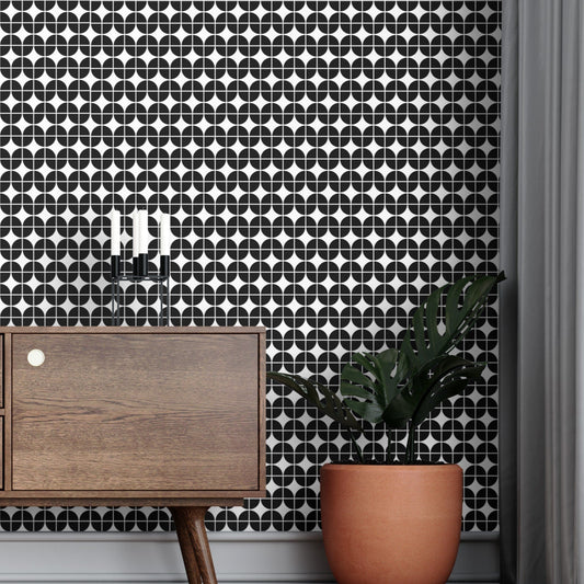 Removable Wallpaper, Peel & Stick, Reusable Wall Mural, Self Adhesive, 26" Panels, Easy Install, Seamless Wall Décor, Message To Personalize