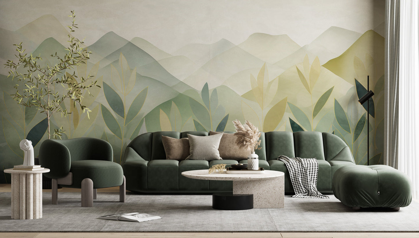 Removable Wallpaper, Custom Wall Size, Wall Decor, Peel & Stick Wall Mural, 24/48" Panel Cut, Reusable, Self Adhesive, 1 Min Easy Install