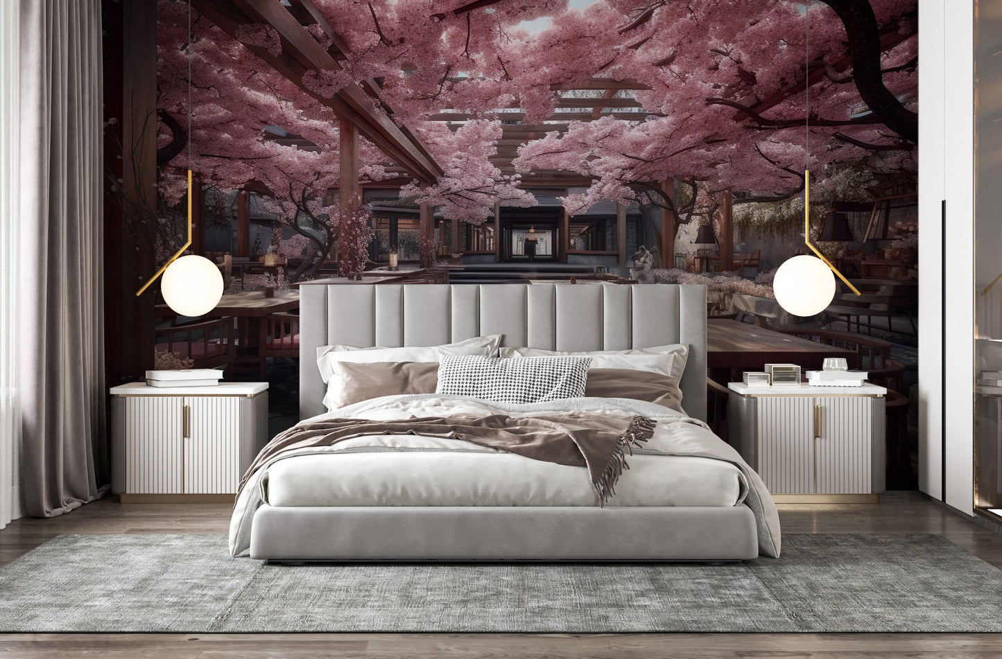 Removable Wallpaper, Custom Wall Size, Wall Decor, Peel & Stick Wall Mural, 24/48" Panel Cut, Reusable, Self Adhesive, 1 Min Easy Install
