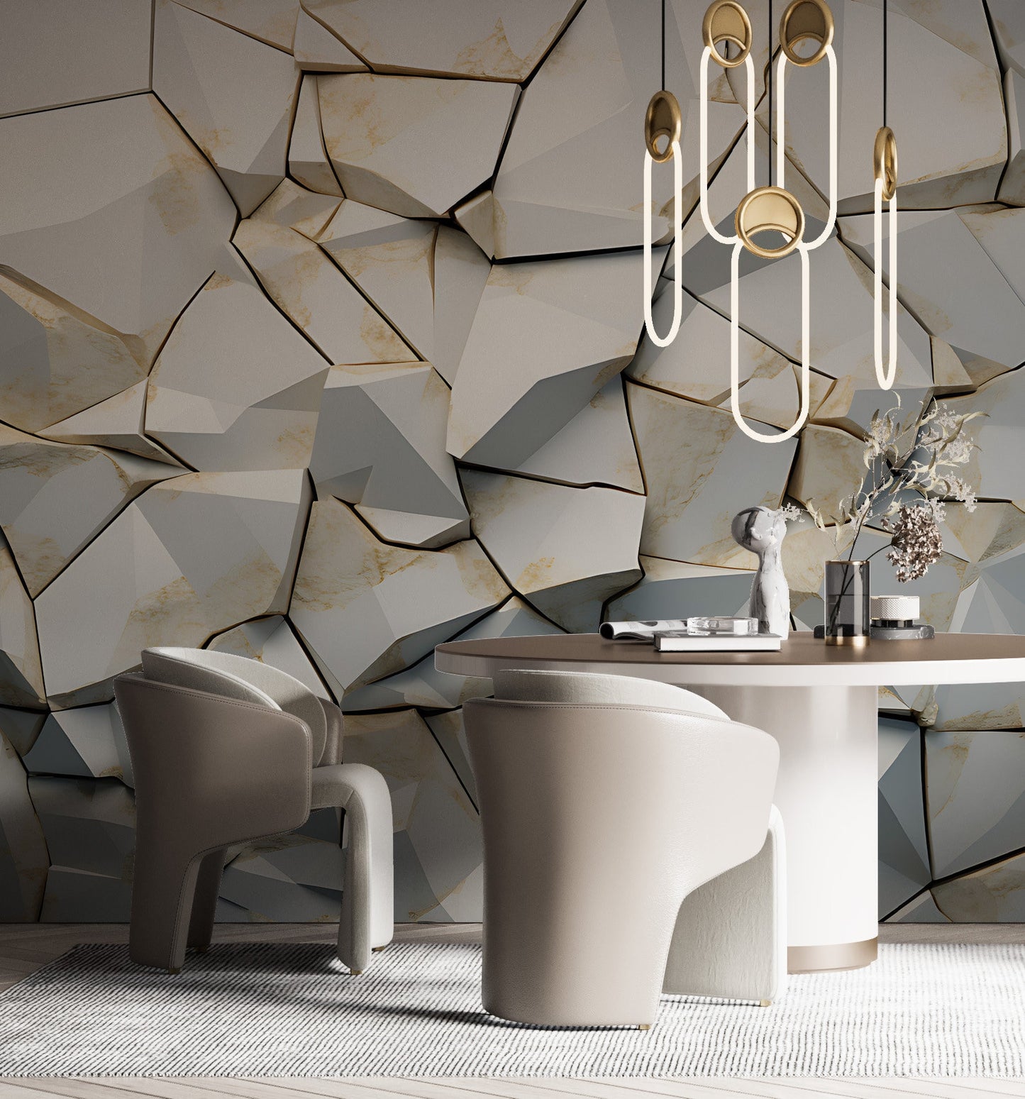 Removable Wallpaper, Custom Wall Size, Wall Decor, Peel & Stick Wall Mural, 24/48" Panel Cut, Reusable, Self Adhesive, 1 Min Easy Install
