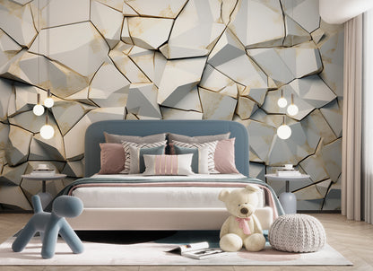 Removable Wallpaper, Custom Wall Size, Wall Decor, Peel & Stick Wall Mural, 24/48" Panel Cut, Reusable, Self Adhesive, 1 Min Easy Install