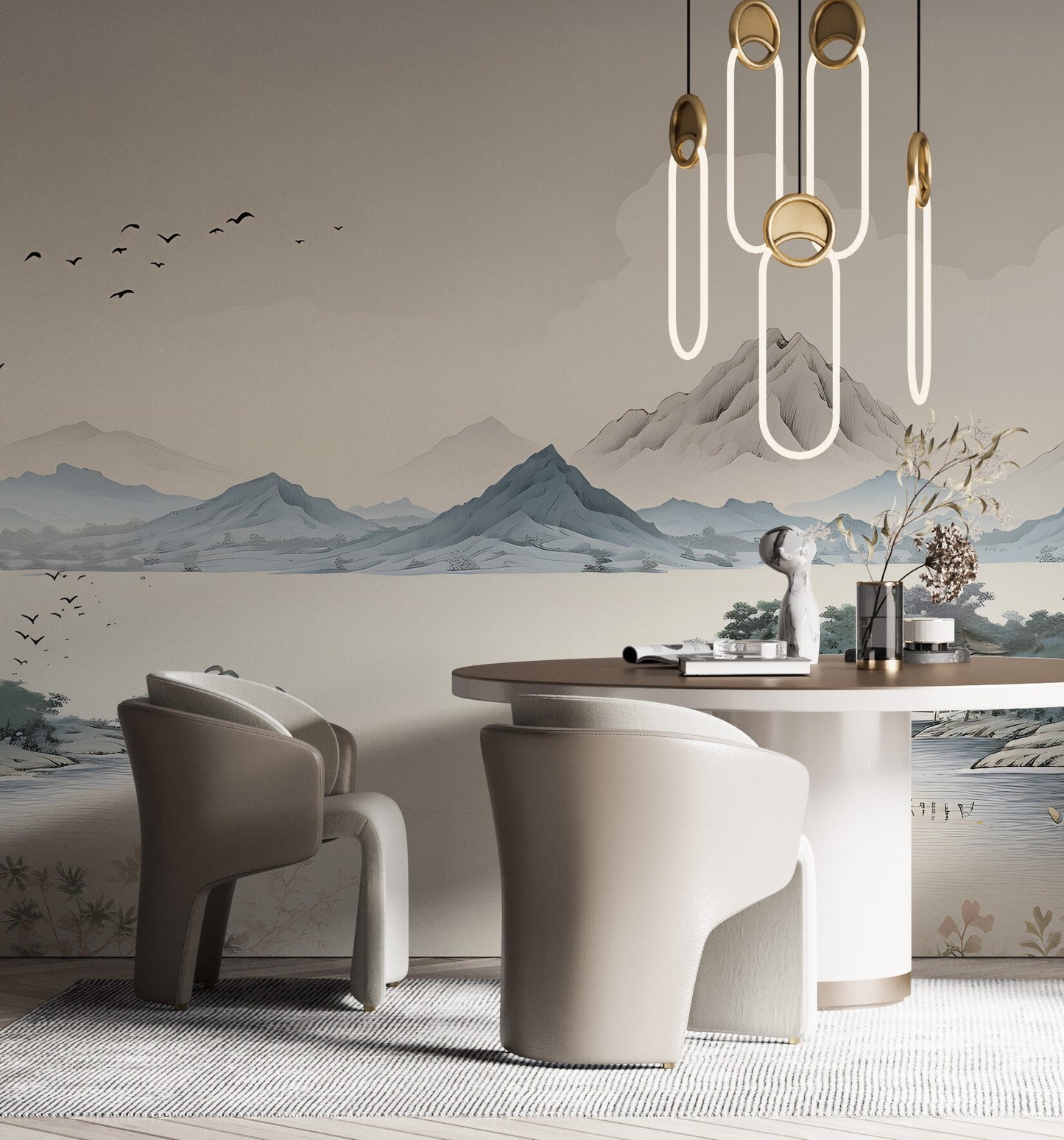 Removable Wallpaper, Custom Wall Size, Wall Decor, Peel & Stick Wall Mural, 24/48" Panel Cut, Reusable, Self Adhesive, 1 Min Easy Install