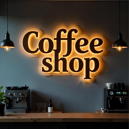 PLUG & PLAY ILLUMINATED BACKLIT SIGN