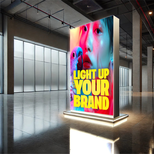 Custom SEG Light Box – Backlit Fabric Frame Sign for Retail, Offices & Events
