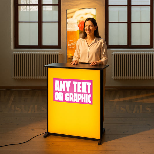 Custom SEG Light Box – Single or Double Sided Sign for Retail, Events & more
